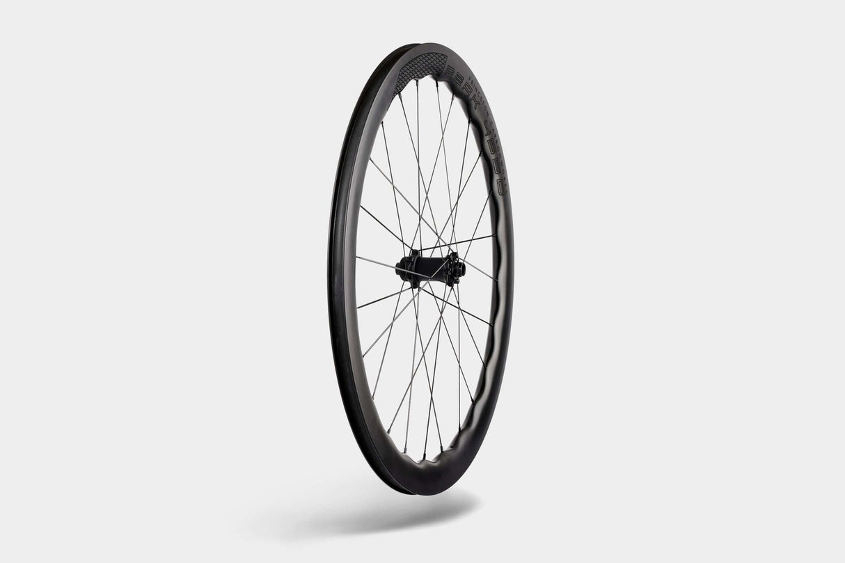 Princeton PEAK Rim Brake White Industries Shimano Carbon Wheelset Black