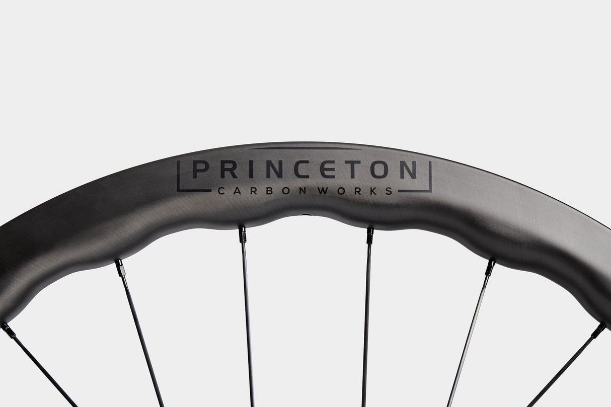 Princeton GRIT Disc Brake White Industries Shimano Carbon Wheelset White