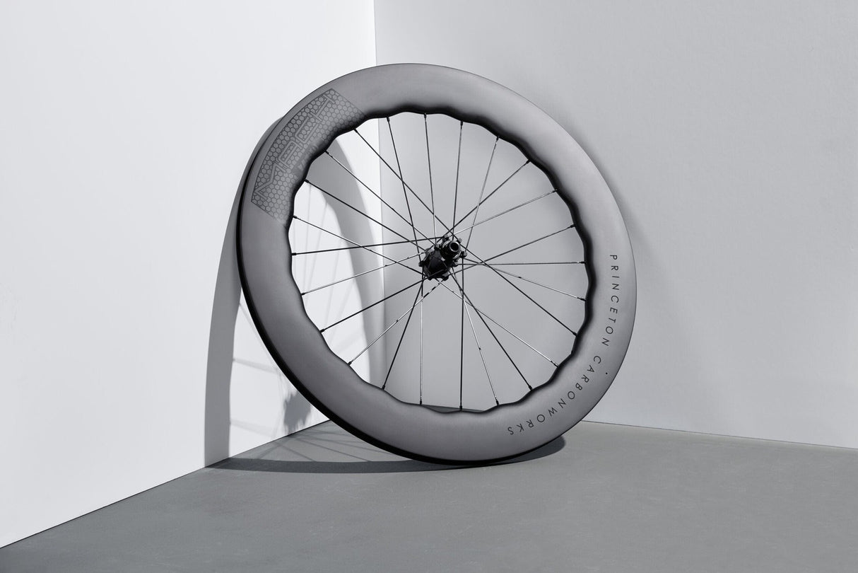 Princeton MACH 7580 Disc Brake White Industries Campagnolo Carbon Rear Wheel Black