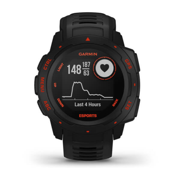 Garmin INSTINCT Esports Edition Watch - Black Lava