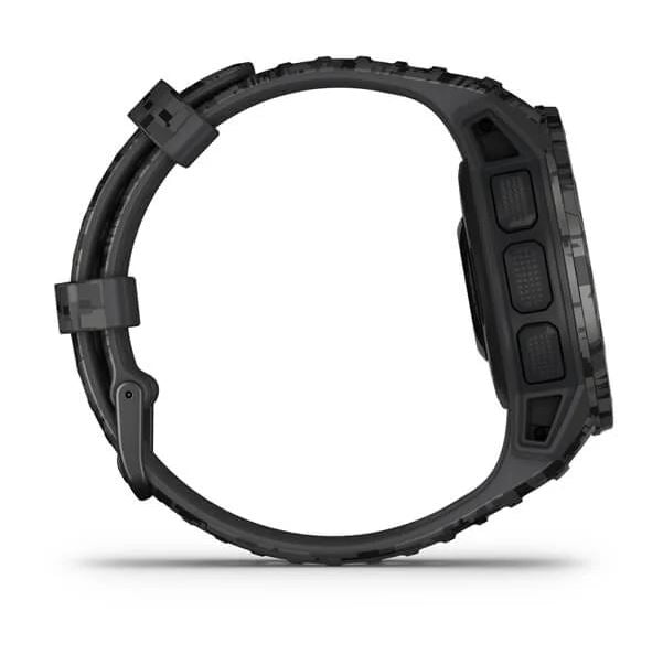 Garmin INSTINCT Solar GPS Watch - Camo Edition - Graphite