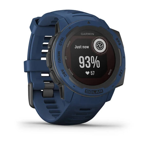 Garmin INSTINCT Solar GPS Watch - Tidal Blue
