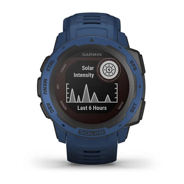 Garmin INSTINCT Solar GPS Watch - Tidal Blue