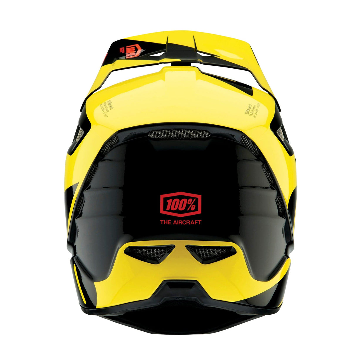 100 Percent AIRCRAFT COMPOSITE Helmet LTD Neon Yellow