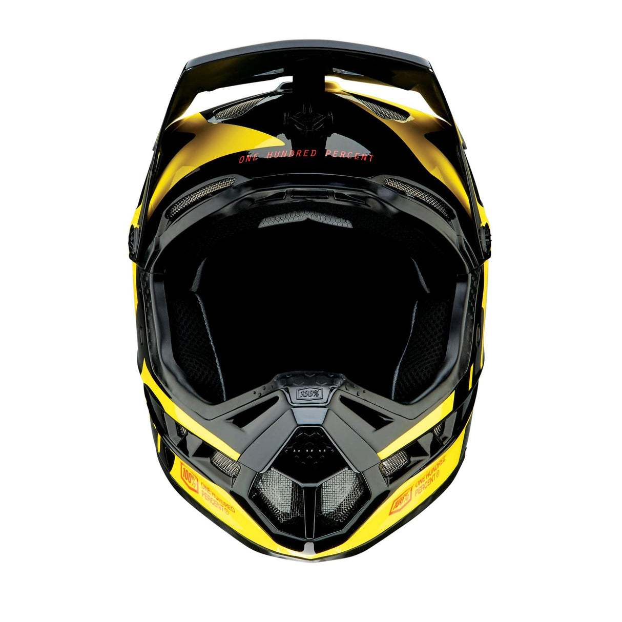 100 Percent AIRCRAFT COMPOSITE Helmet LTD Neon Yellow