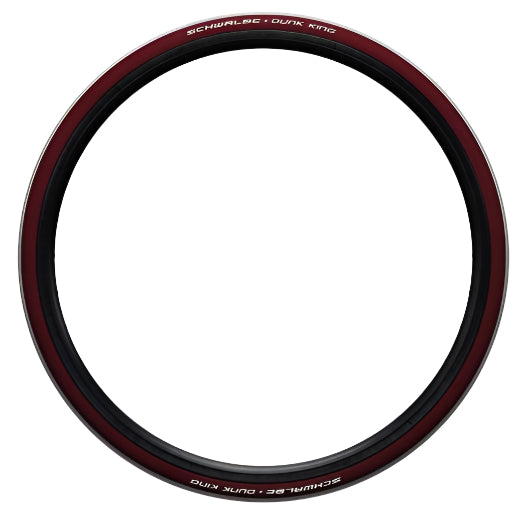 Schwalbe Wheelchair Dunk King 24 x 1.00" (25-540) Evolution Line White/Bordeaux Colour