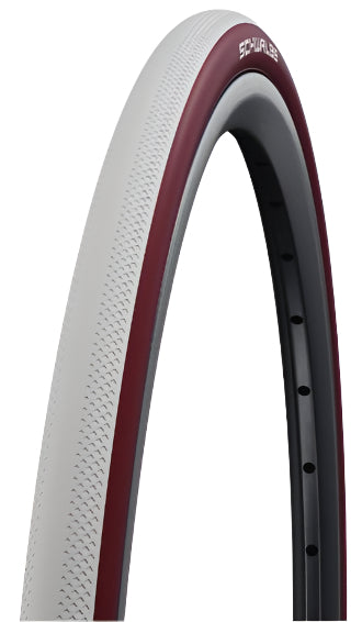 Schwalbe Wheelchair Dunk King 26 x 1.00" (25-590) Evolution Line White/Bordeaux Colour