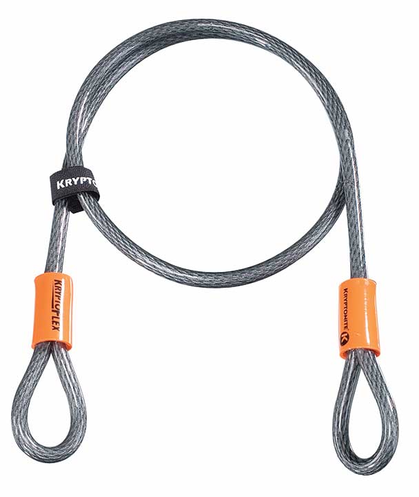 Kryptonite KryptoFlex 410 Cable Lock 10mmx122cm Black
