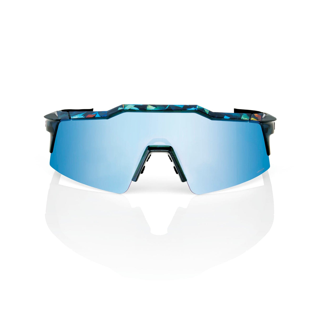 100 Percent Eyewear SPEEDCRAFT SL - Black Holographic - HiPER Blue