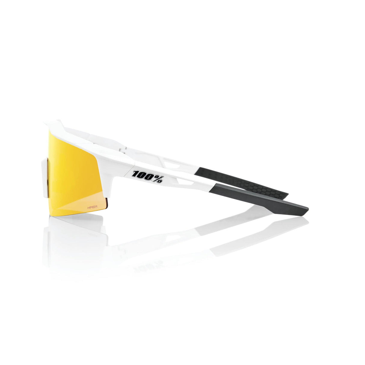 100 Percent Eyewear SPEEDCRAFT SL - Soft Tact Off White - HiPER Red Mirror