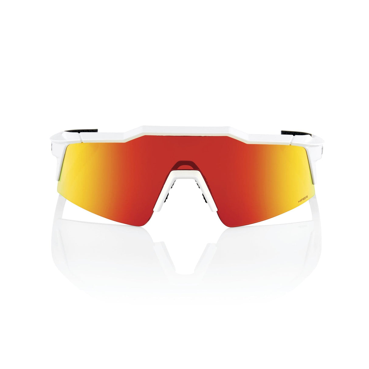 100 Percent Eyewear SPEEDCRAFT SL - Soft Tact Off White - HiPER Red Mirror