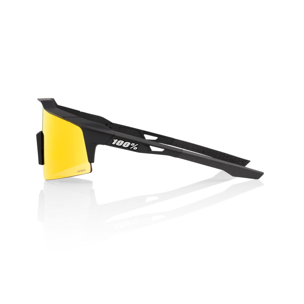 100 Percent Eyewear SPEEDCRAFT SL - Soft Tact Black - HiPER Red Mirror