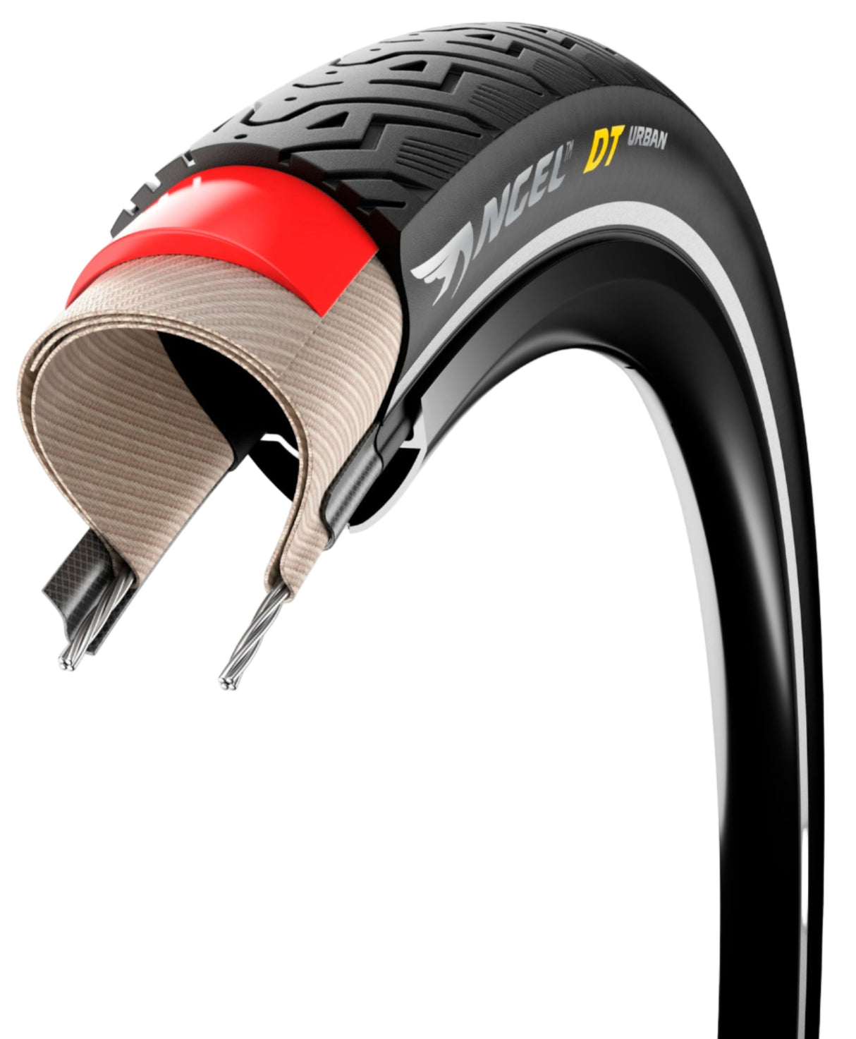 Pirelli Angel DT Urban (650Bx55C) BLK w Ref Rigid