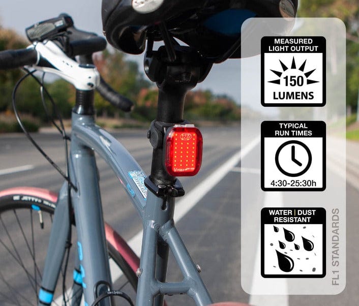 NiteRider VMAX 150lm+ LED Rechargeable Rear Light