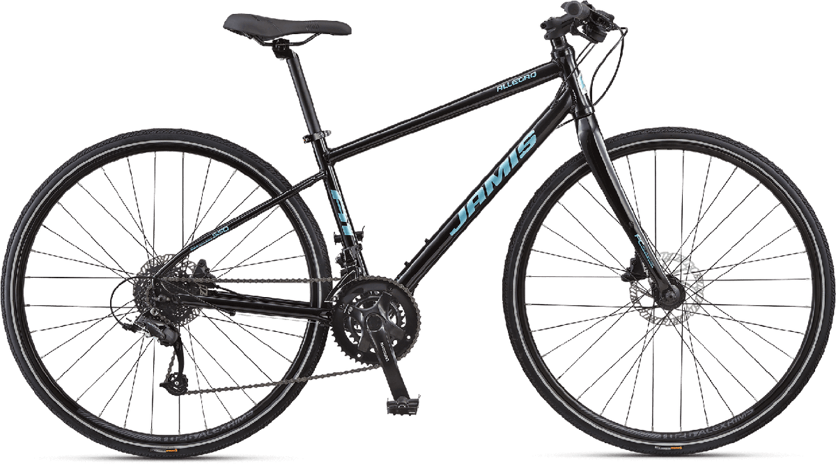 Jamis 2022 Allegro A1 Womens Fitness Bike Black Pearl – Crooze