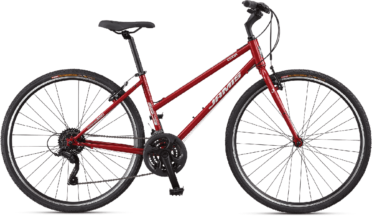 Jamis 2022 Coda S3 City/Fitness Step-Thru Bike Garnet