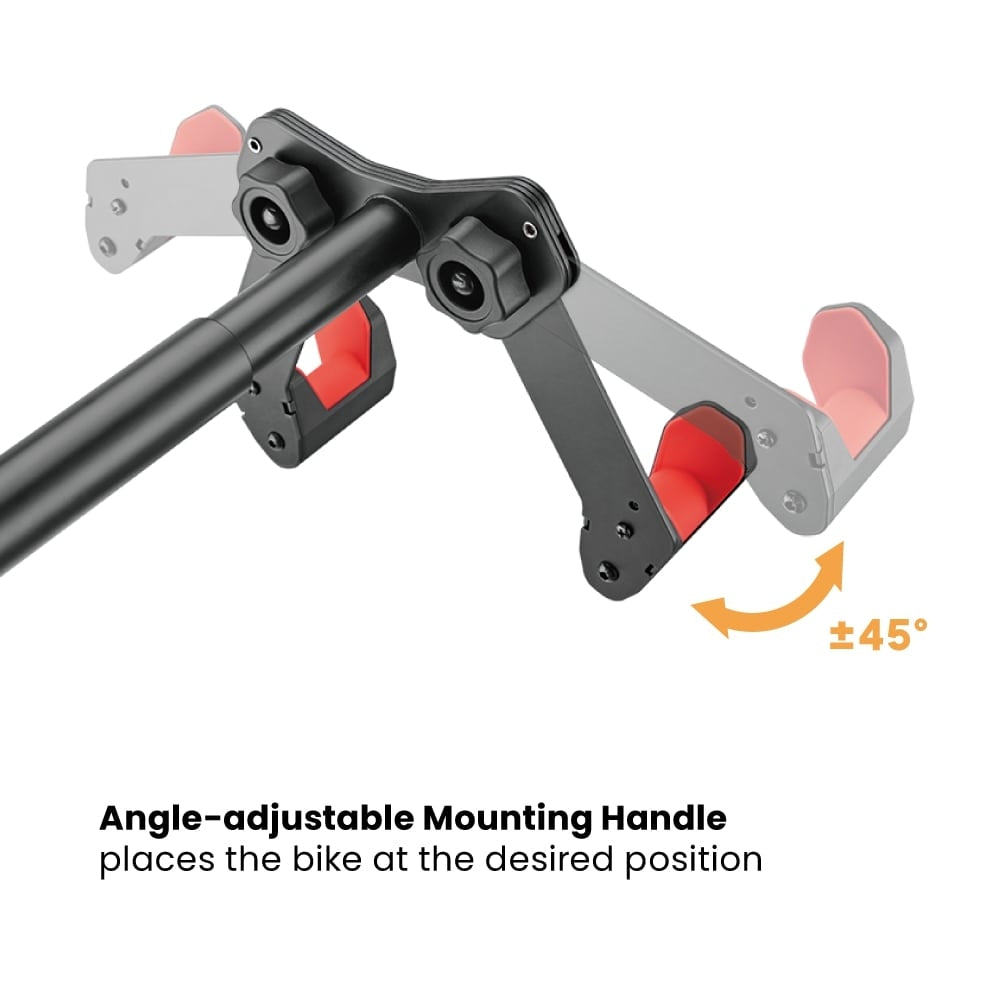 Bike Rakz EZI Hang Wall Bike Storage (Red)