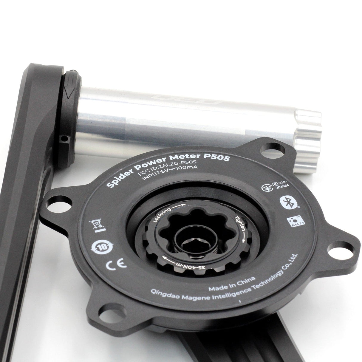 Magene QED P505 SPIDER, Road Bike Crankset - 4 Bolt