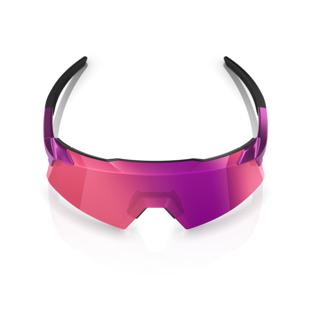 100 Percent Aerocraft Sunglasses - Gloss Purple Chrome/Purple Mirror