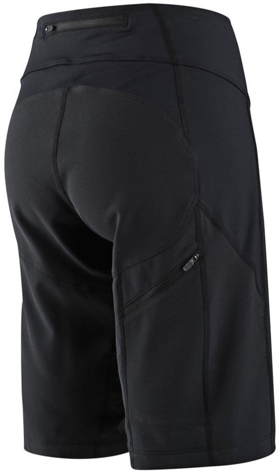 TLD 24.1 Womens LUXE SHORT SHELL - BLACK BACK