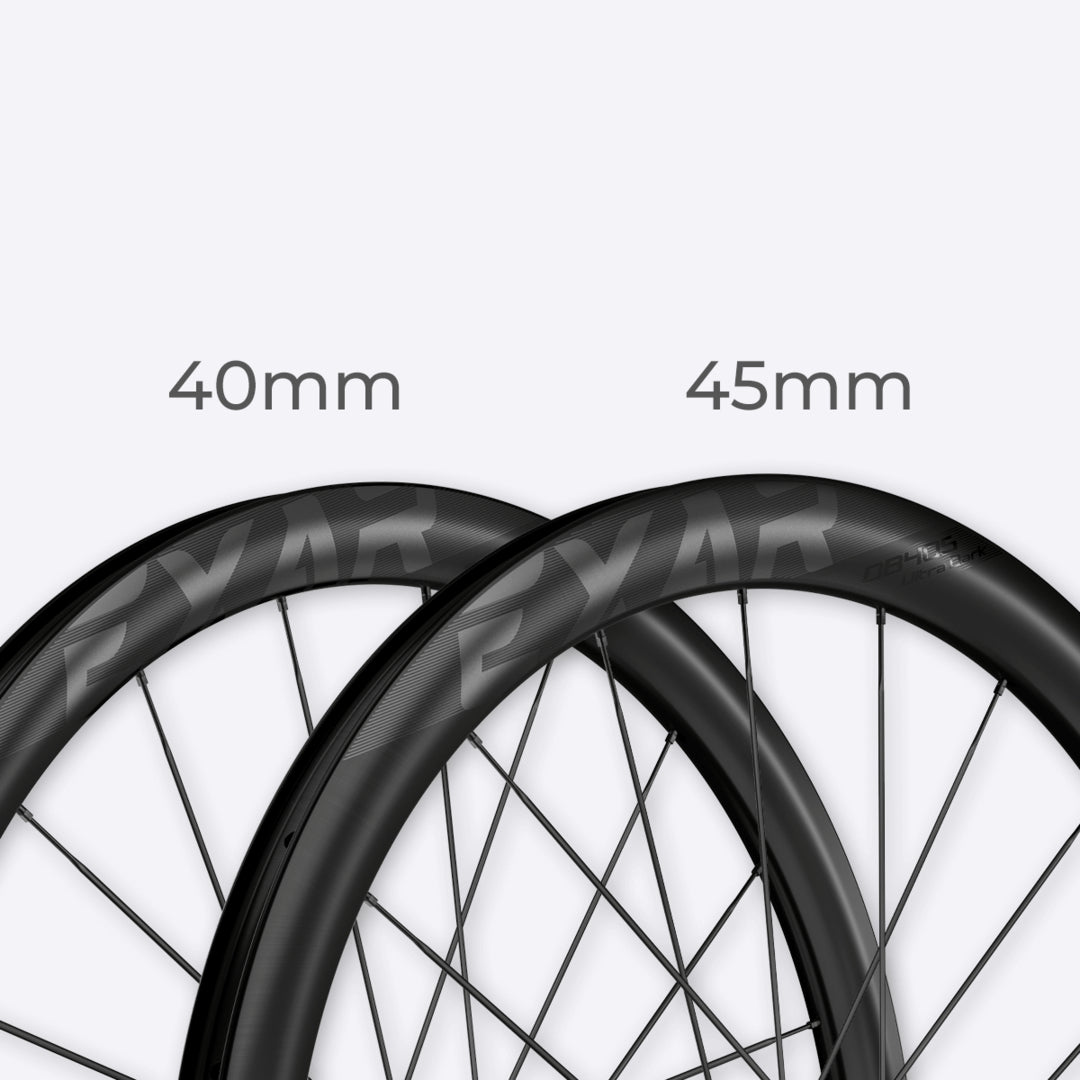 Magene EXAR DB405 UltraDark Carbon Wheelset (Shimano 11spd)