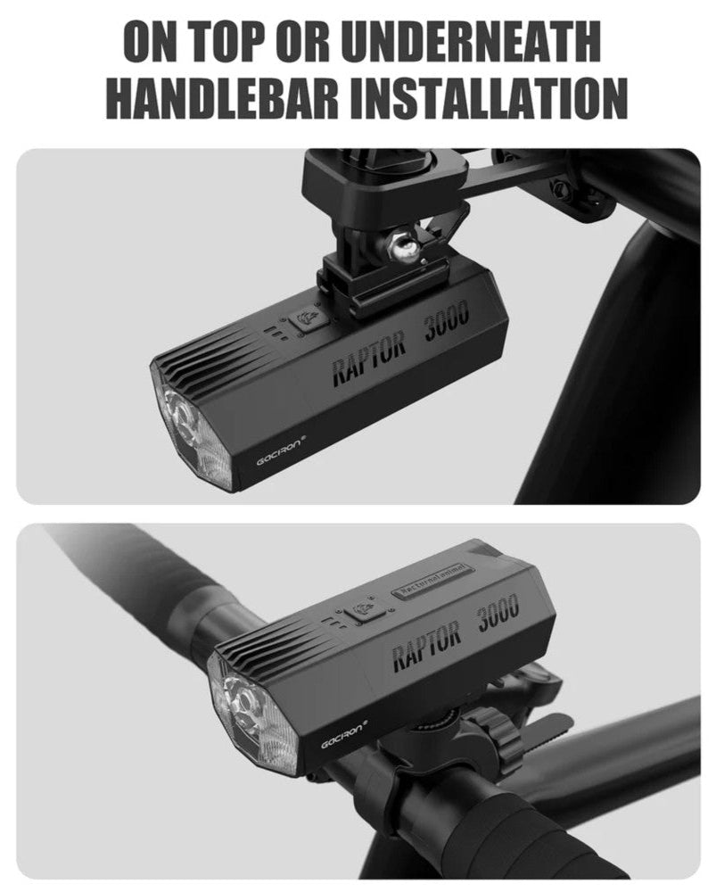 Gaciron Raptor 3000LM Ultra High Front Light