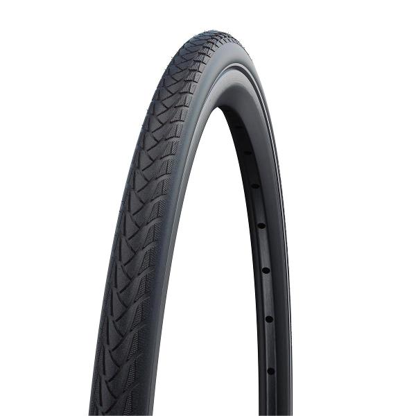 Schwalbe Wheelchair Marathon Plus 24 x 1.00" (25-540) Evolution Line Black Reflective Sidewall Tyre