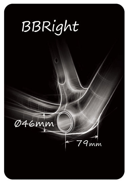 Token Ninja BB46BR24 BBRight for Shimano Premium Bottom Bracket