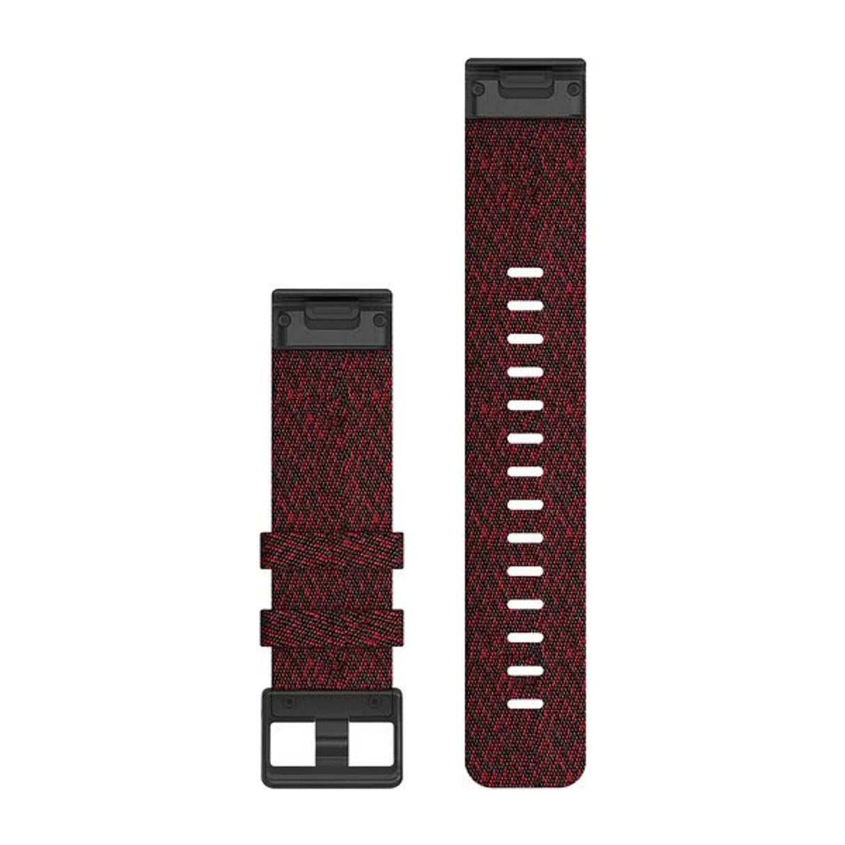 Garmin fenix 6 22mm QuickFit Heathered Red Nylon Band