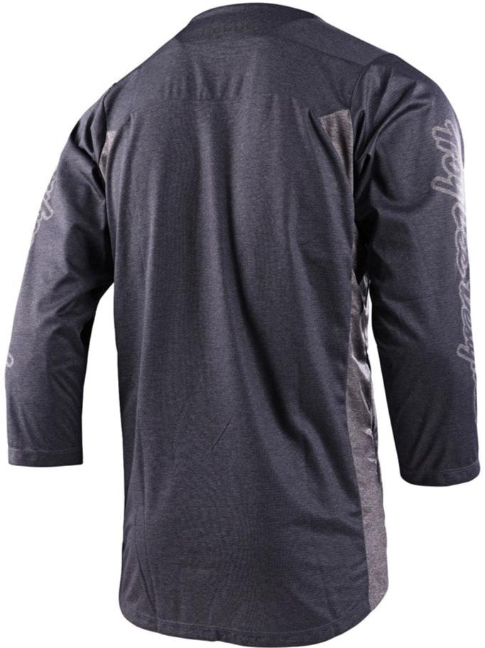 TLD RUCKUS 3/4 JERSEY BARS - GREY / GREY HEATHER BACK