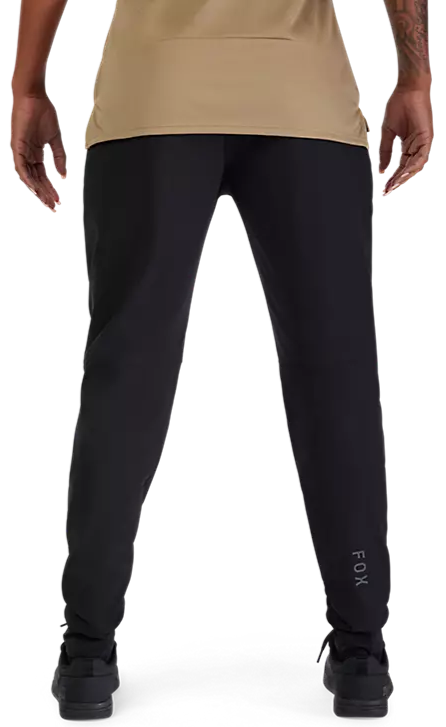Fox Womens Ranger Pants Black BACK FACING MODEL