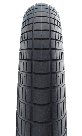 Schwalbe Motion Big Apple 16 x 2.00" Reflective Sidewall Bike Tyre