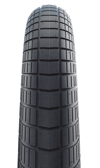 Schwalbe Motion Big Apple 24 x 2.00" Reflective Sidewall Bike Tyre