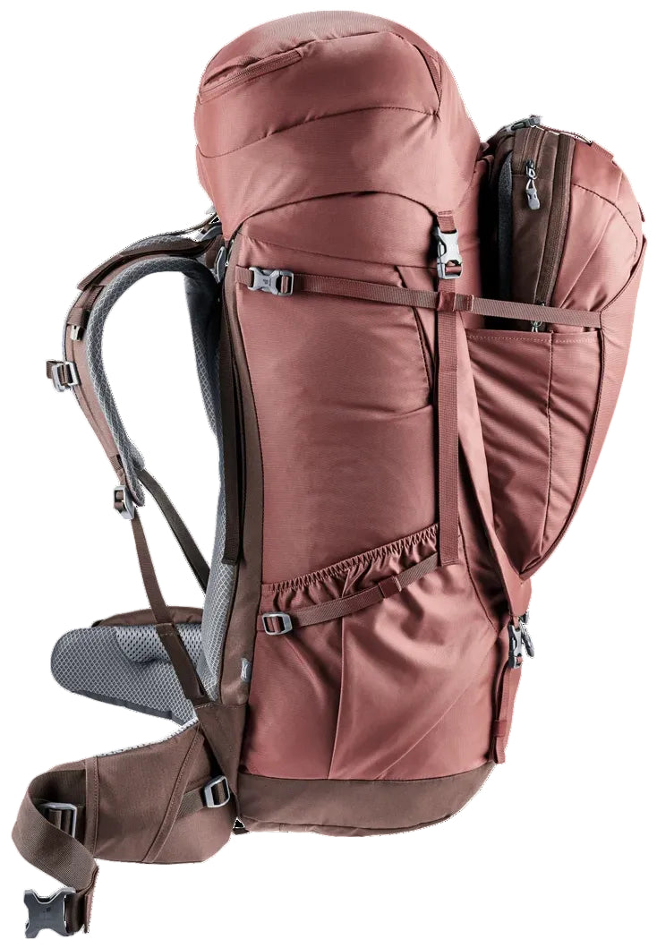 Deuter Voyager 60+10 SL Backpack Caspia-Raisin