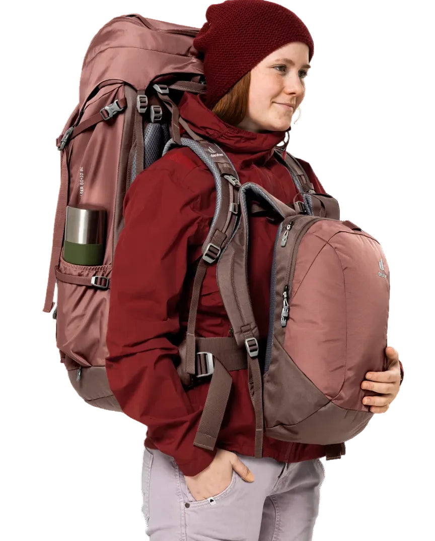 Deuter Voyager 60+10 SL Backpack Caspia-Raisin