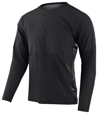 TROY LEE DESIGNS DRIFT LS JERSEY - CARBON FRONT