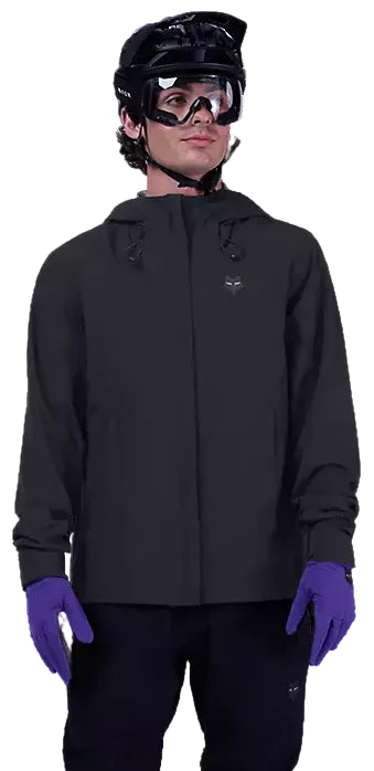 Fox Ranger Water Jacket Lunar SE Black FRONT FACING MODEL