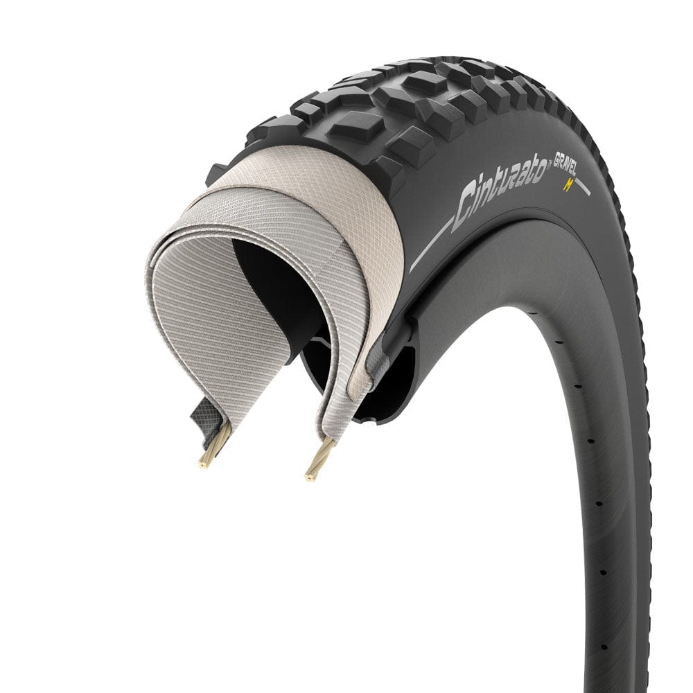 Pirelli Cinturato Gravel Mixed Terrain Black TLR 700X45C