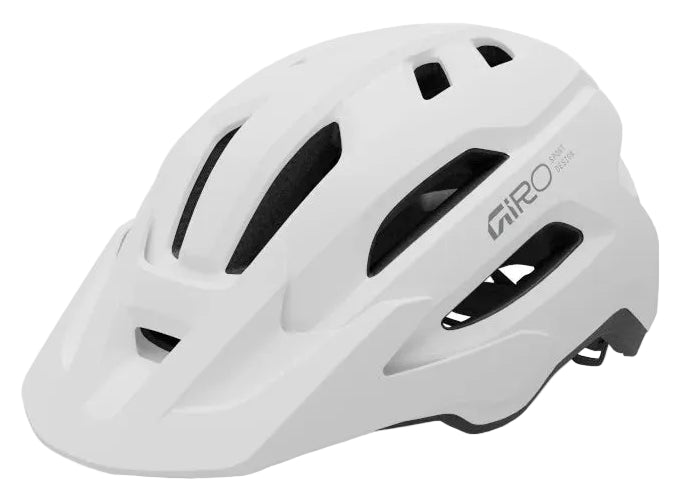 Giro Fixture II Women's MTB Cycling Helmet - Matte White / Charcoal