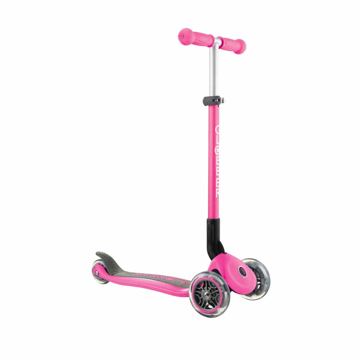 Globber PRIMO Foldable Scooter - Deep Pink