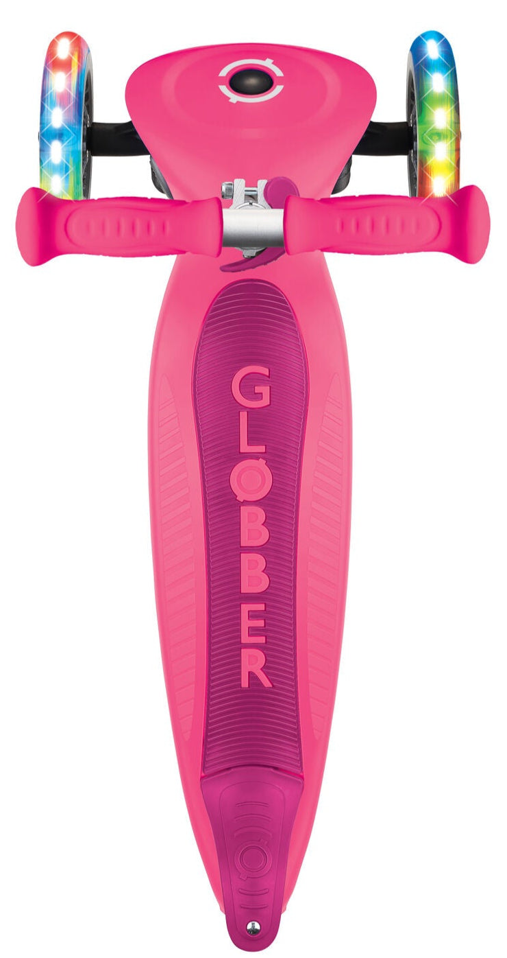 Globber Junior Foldable Scooter with Lights