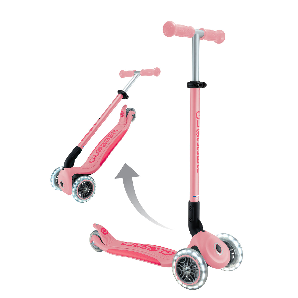 Globber PRIMO FOLD PLUS Scooter V2 with lights