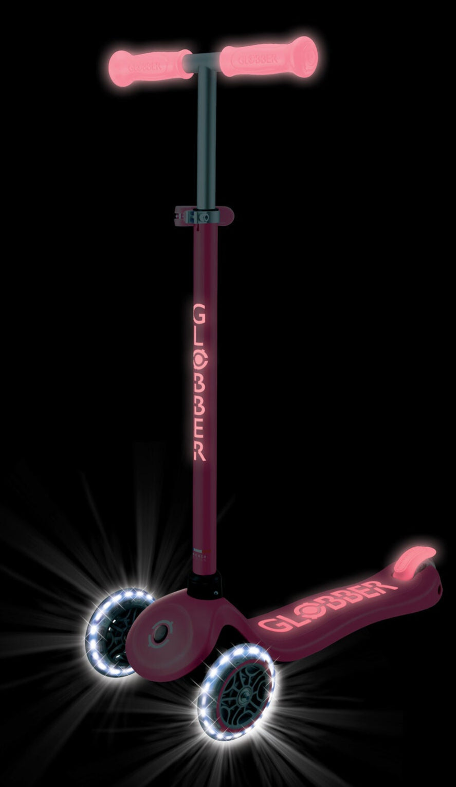 Globber Primo Plus Scooter with Glow Lights