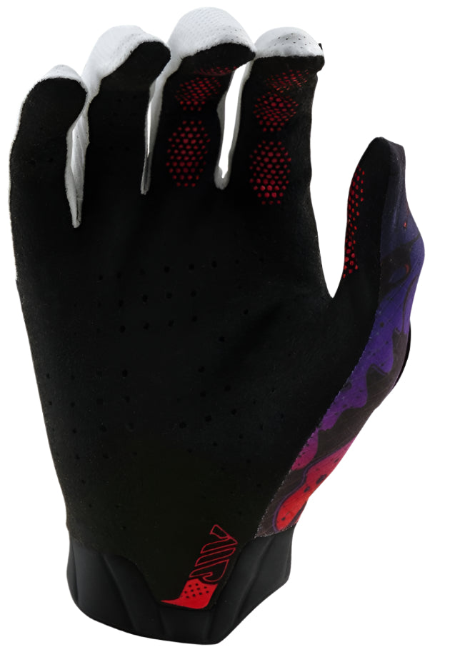 Troy Lee Designs AIR GLOVES DRIP BLACK / PURPLE