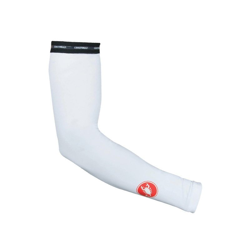 Castelli UPF 50+ Light Arm Sleeves White