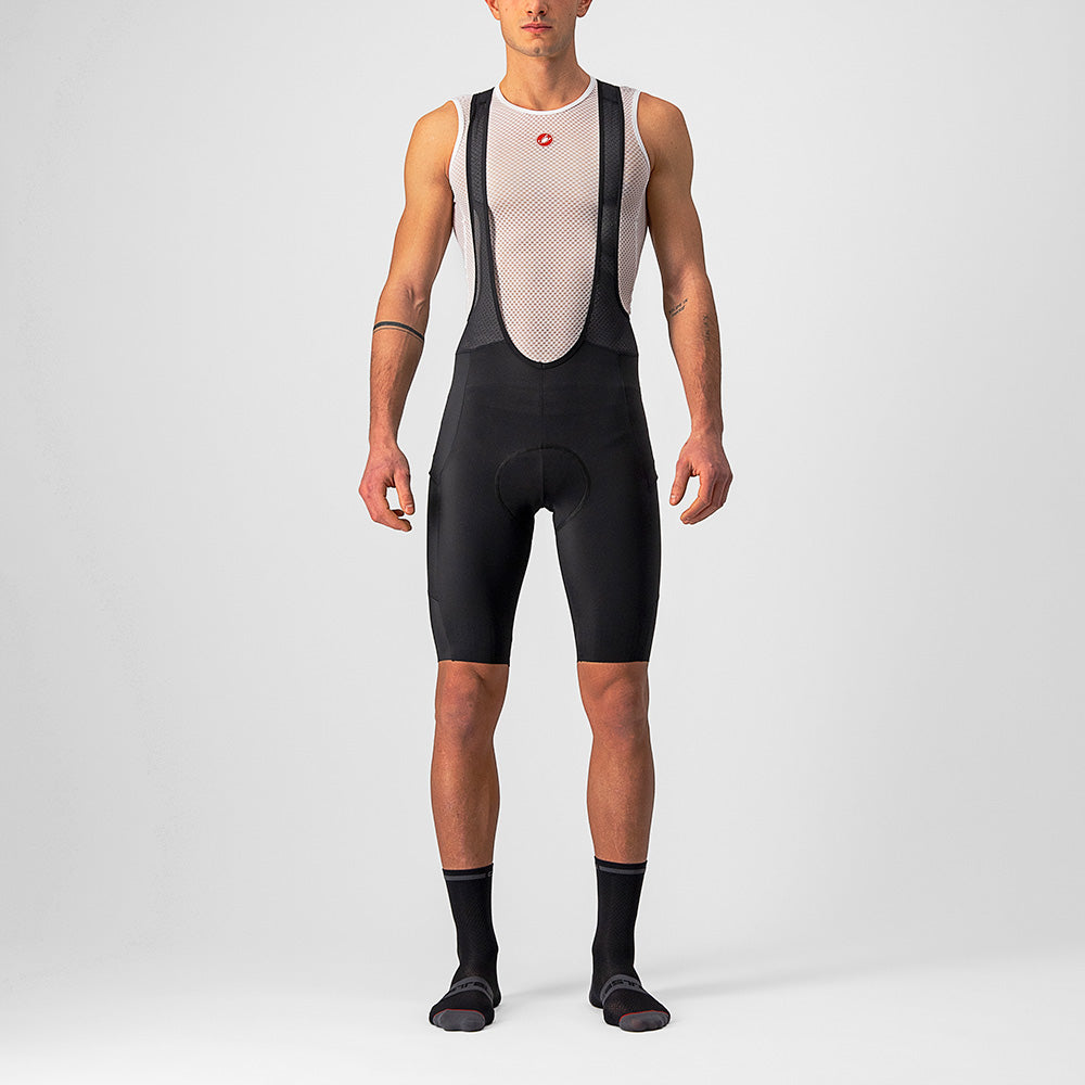 CASTELLI UNLIMITED BIBSHORT BLACK