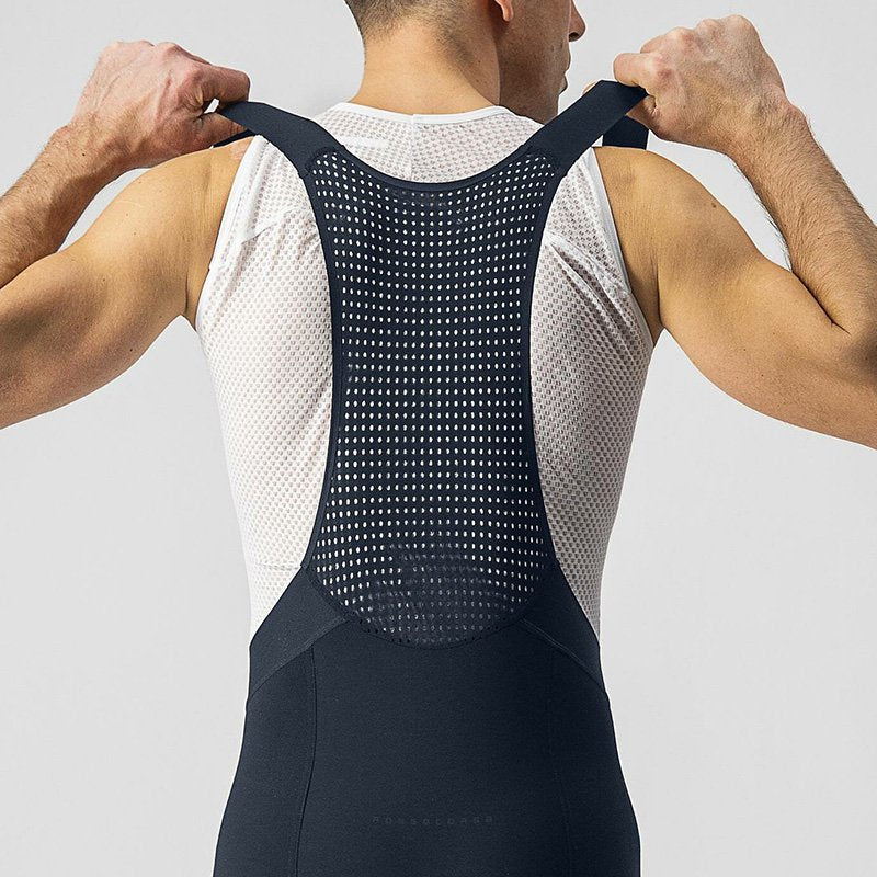 Castelli Premio Black Men's Bib Short Savile Blue