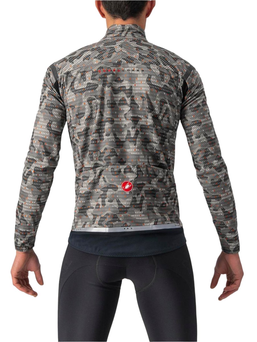 CASTELLI UNLIMITED PERFETTO RoS 2 JACKET NICKEL GRAY/DARK GRAY BACK