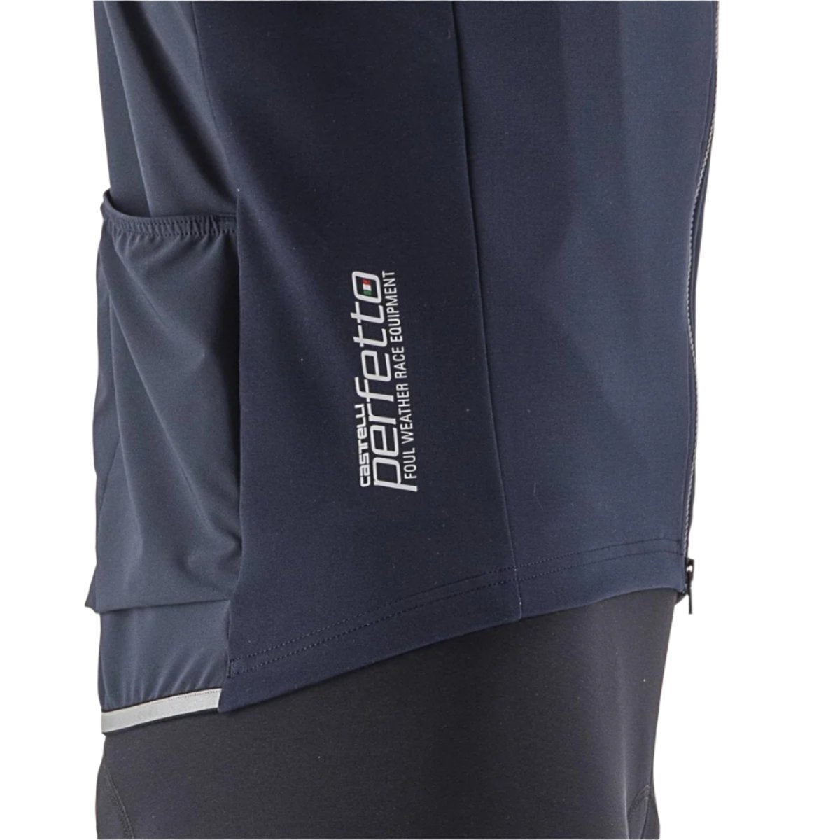 CASTELLI PERFETTO RoS 2 WIND JERSEY SAVILE BLUE SIDE