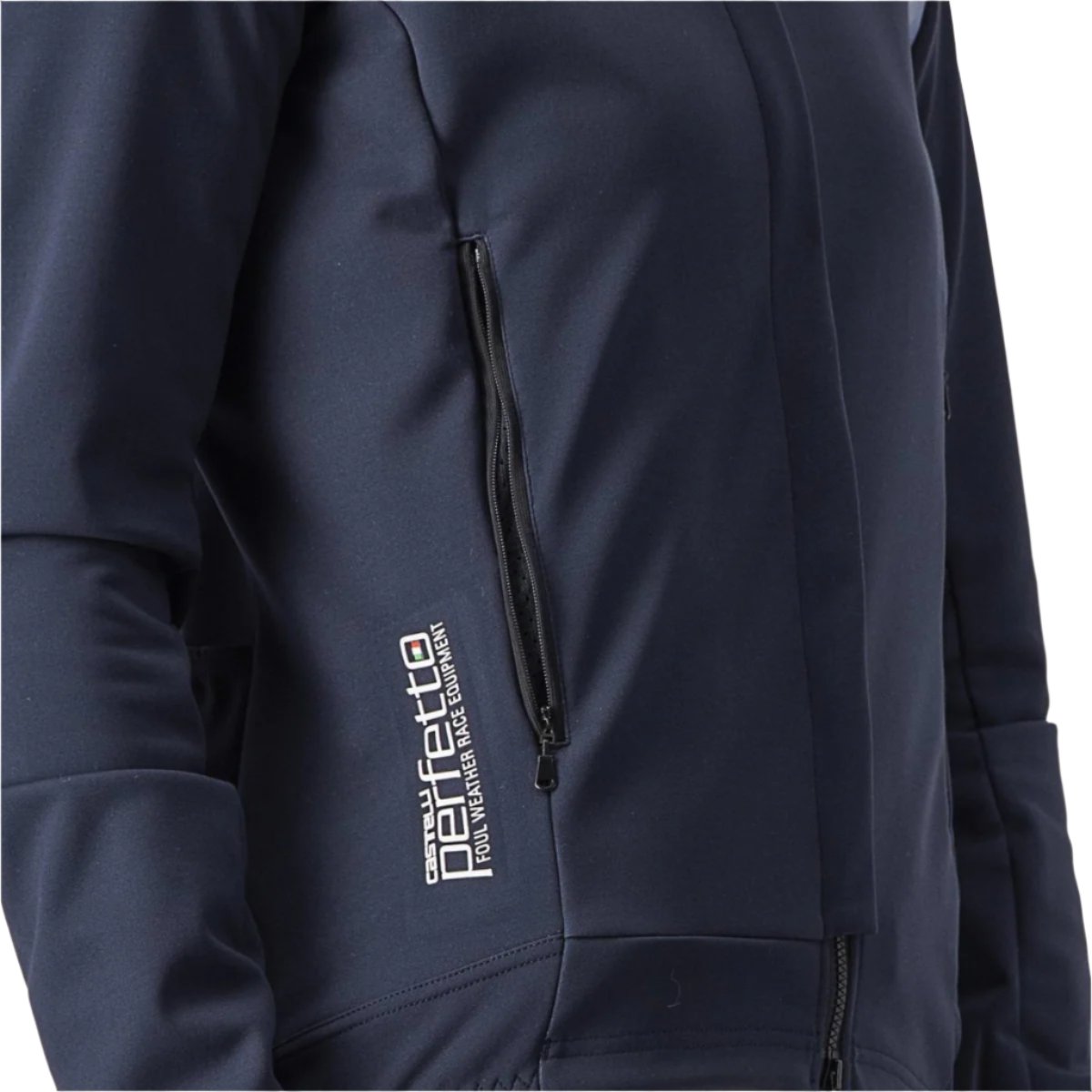 CASTELLI PERFETTO RoS 2 JACKET SAVILE BLUE/SILVER REFLEX